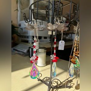 Handmade Dragonfly SunCatcher🤍🌈